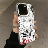Bonita funda para teléfono Sailor Moon para iPhone, estilo brillante